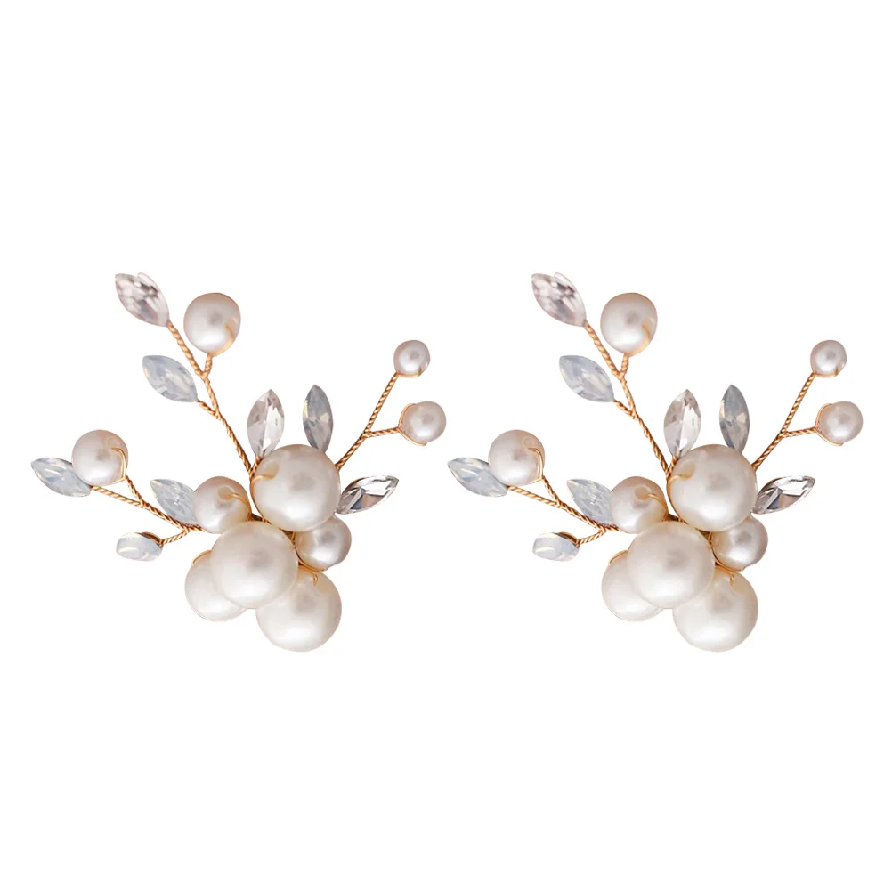 

Accesorios Para Mujer Shoe Buckle Flower Wedding Shoes Accessories High Heeled Flowers Exquisite Banquet Buckles White Bride