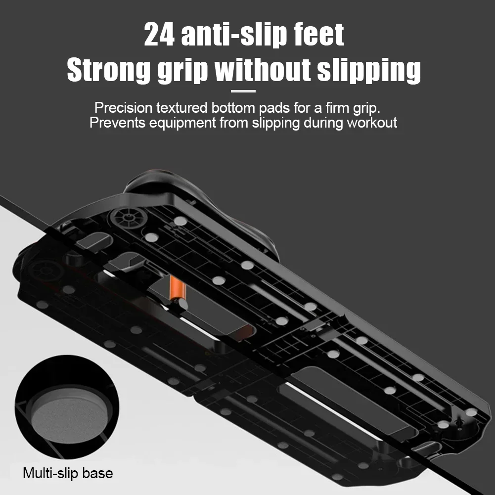 Foldable Abdominal Exercise Board Non Slip Pilates Board Automatic Rebound Push Up Plate Home Multifunctional Fitness Ab Rollers
