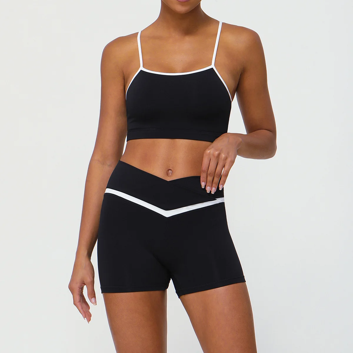 Cross Yoga Set Women's Tracksuit 2 Piece Sport Outfit Comfort Breathable Suit for Fitness Workout Clothing Wo'men Sportswear New