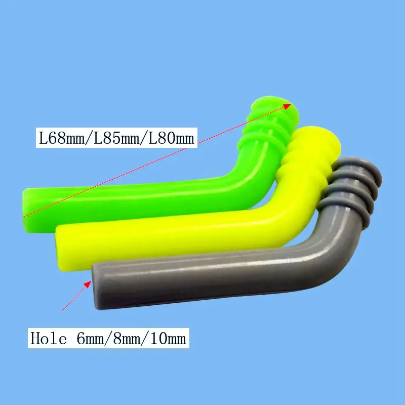 1 Stücke Motor Auspuffrohr Silikon End Deflektor Auspuffverlängerung Für Nitro RC Modellauto HSP Himoto HPI Traxxas Losi Axial – Detail 2