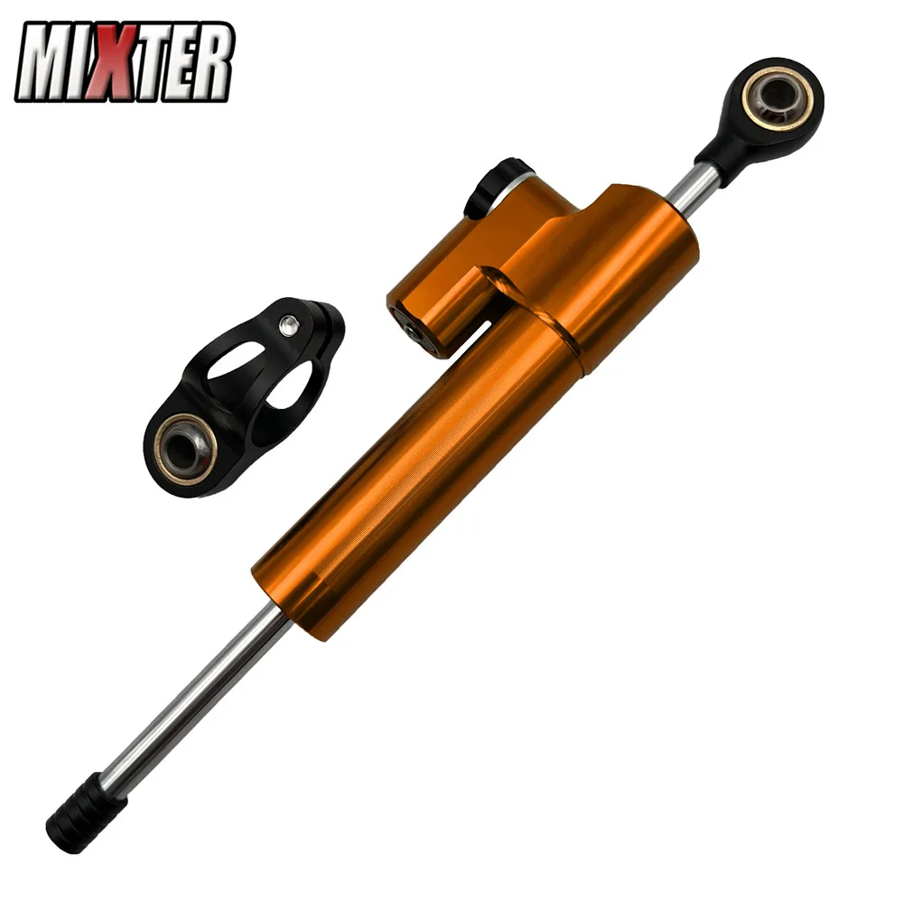 Motorcycle Steering Damper Stabilizer & Bracket Mount Kit For
