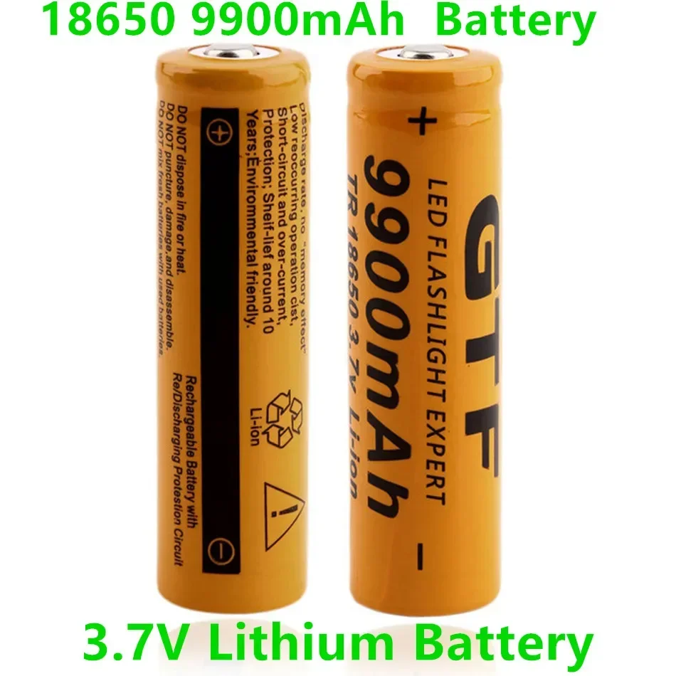 

2023 new fast charging 18650 battery high quality 9800mah 3.7V 18650 Li ion battery flashlight charging battery