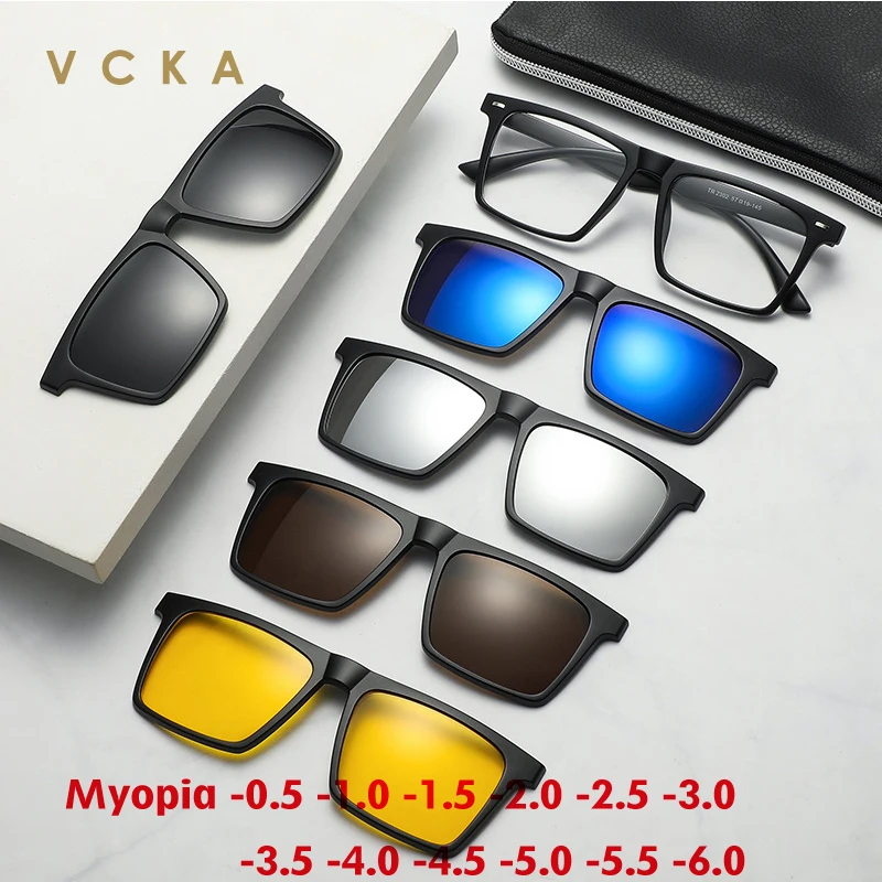 Gafas Graduadas Anteojos Clip On Iman Sol Con Marco Lentes Con Iman  Anteojos Clip On Armazones De Lentes