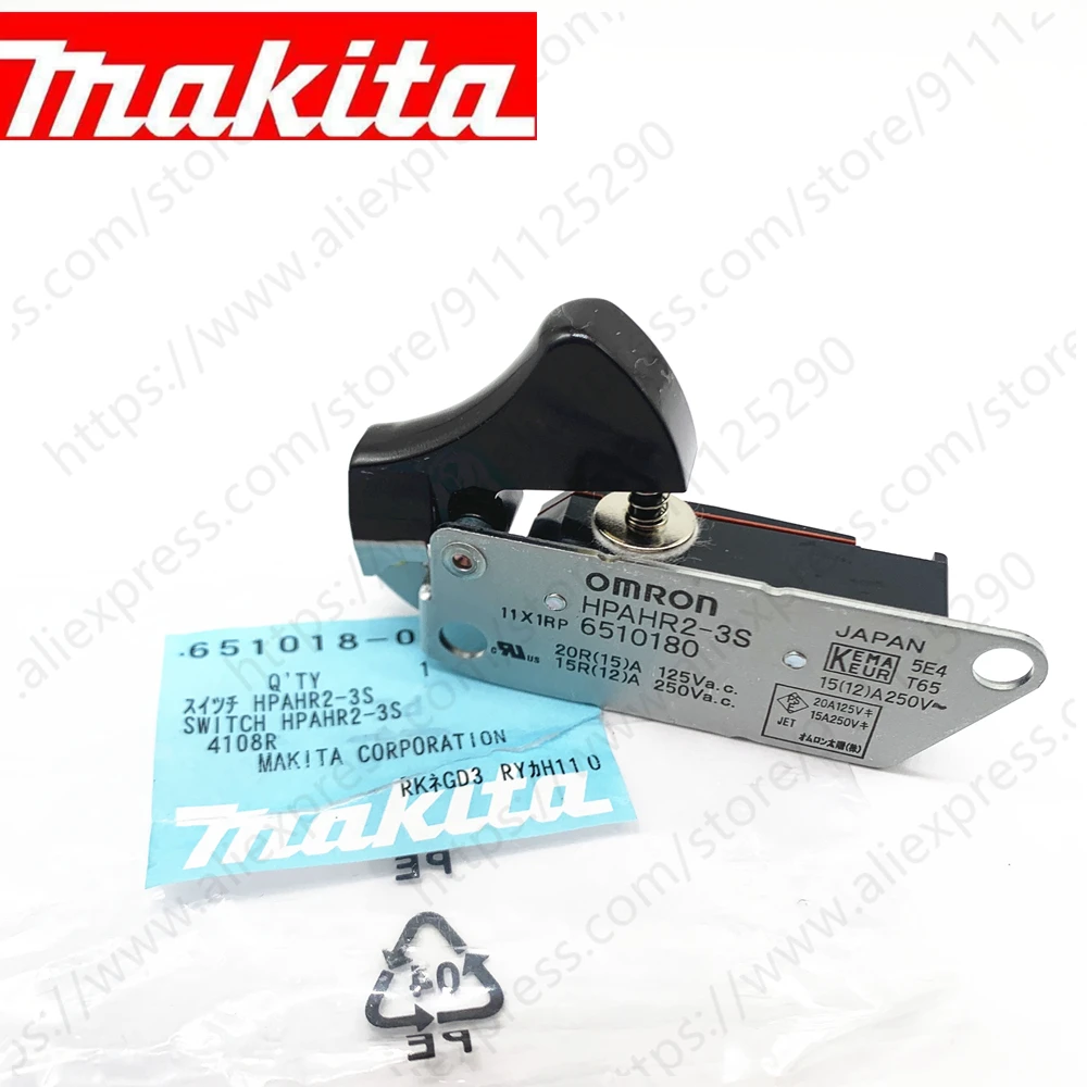 

Switch for Makita 3601B 9217SPC 9401 4108R 651018-0 6510180