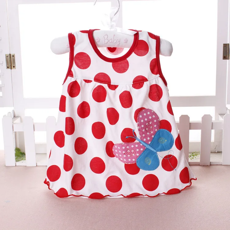 Baby Girl Dress Cotton 0-2years Princess Summer Girls dress baby girl dress