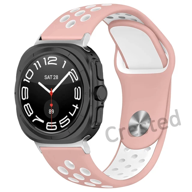 Breathable Silicone Sport Band for Smartwatch - 47mm Strap