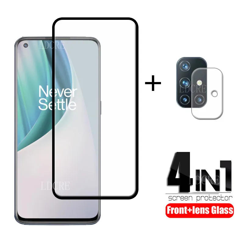 4-in-1 For Oneplus Nord N10 5G Glass For Oneplus Nord N10 5G