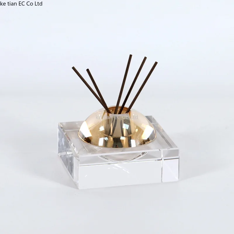 European modern minimalist fire free aromatherapy diffuser High-grade crystal aroma diffuser Living room bedroom home decoration