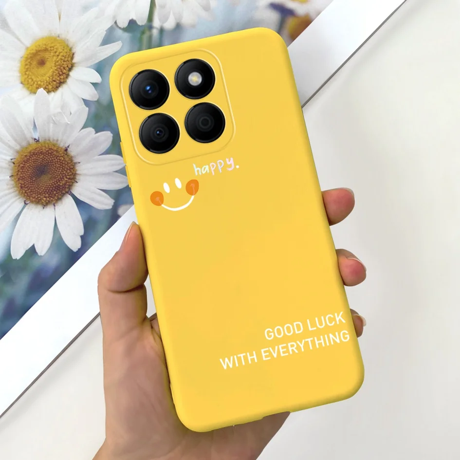 Lovely Heart and Floral Painted Soft Bumper Case