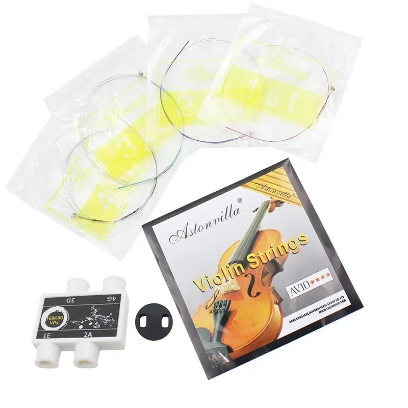 

3 Piece Set Violin Strings Exquisite Stringed Steel and Nickel Material String Musical Instrument Parts Accessories Acoustic