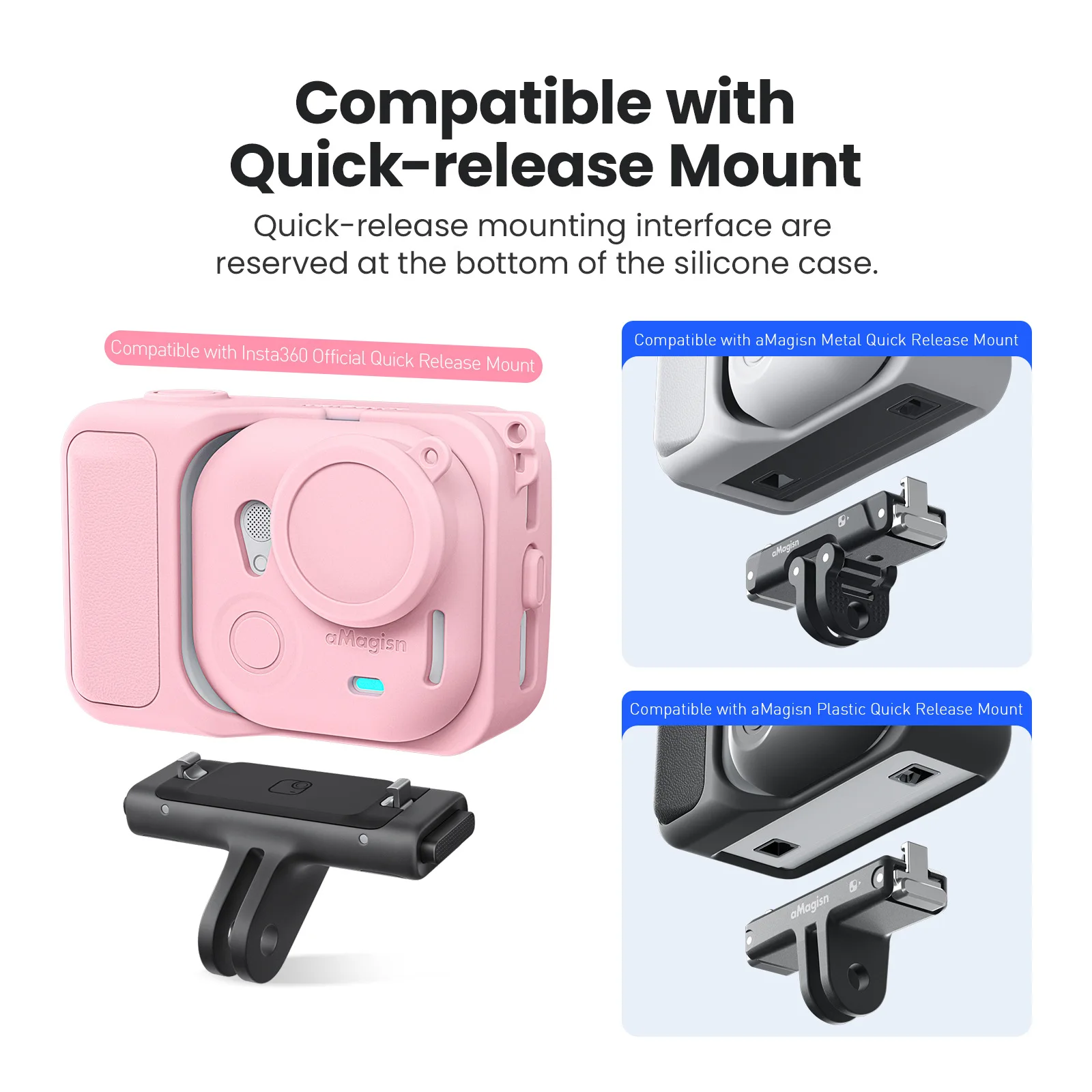 aMagisn Silicone Protective Case with All-round Scratch & Shock Resistance