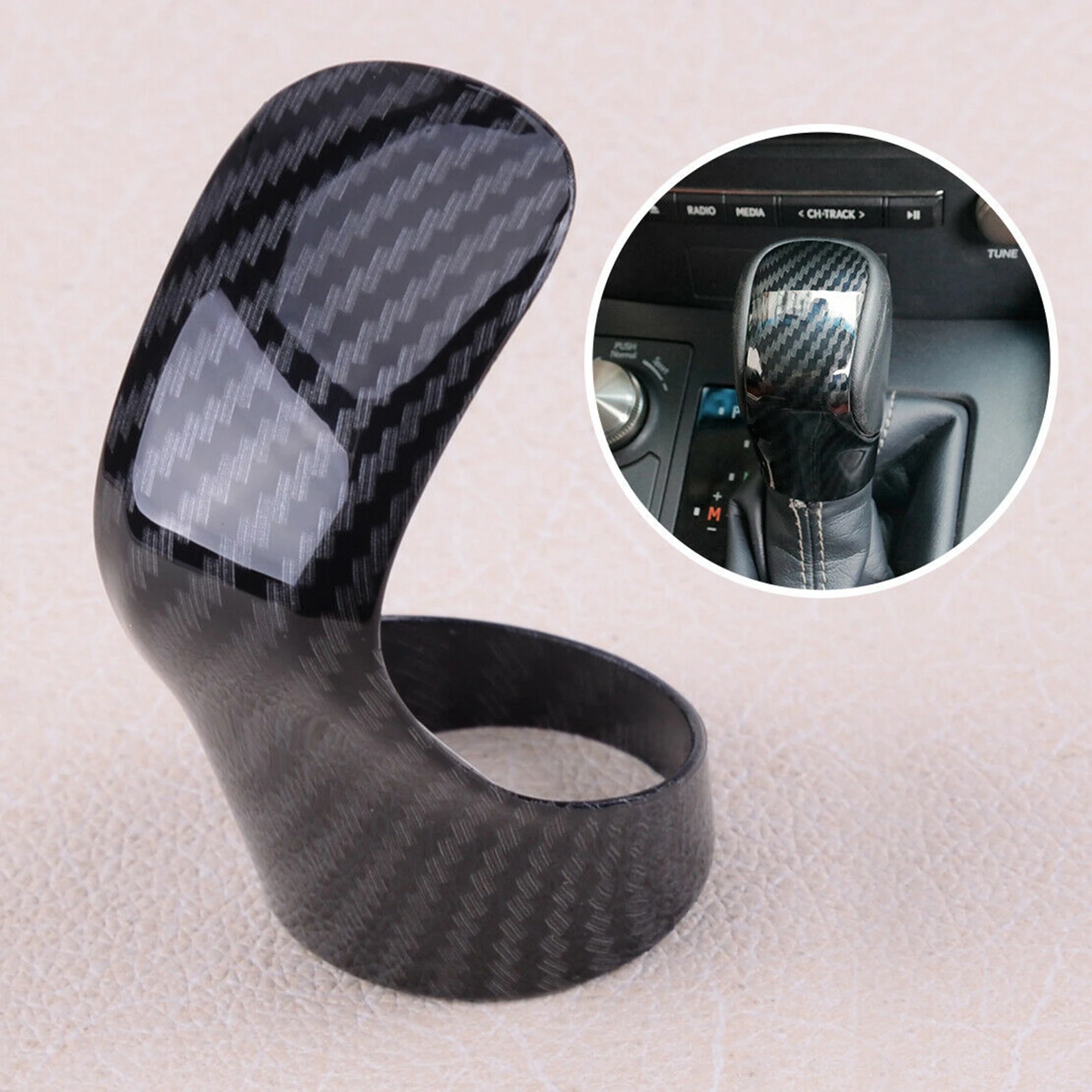 

Carbon Fiber Shift Gear Knob Trim Cover for LEXUS IS250/350/200T 2014-2017