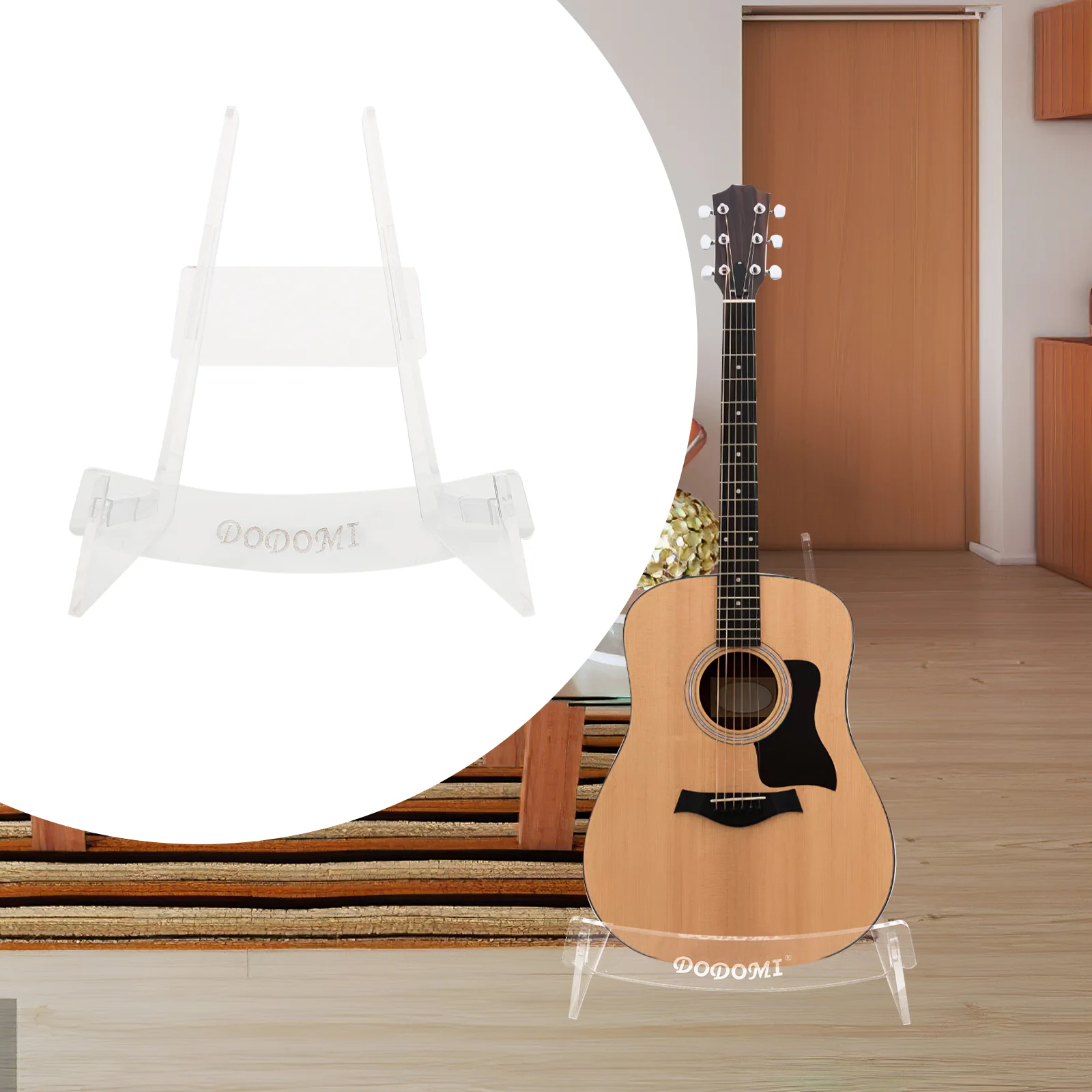 

Guitar Stand Stand Clear Holder Musical Instrument Acrylic Acoustic Floor Storage for Display Dropshipping Clear Acrylic Holder