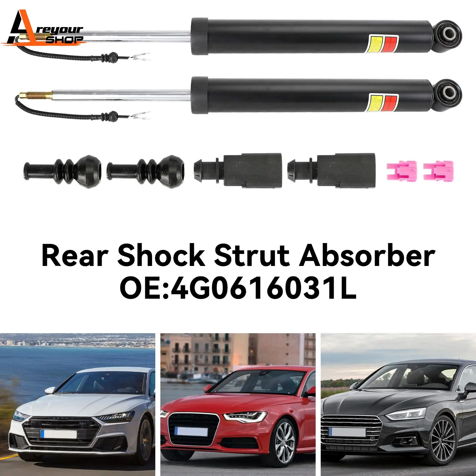 

Пара задних амортизаторов для Audi A6 C7 A7 Sportback 2011-2018 4G0616031L