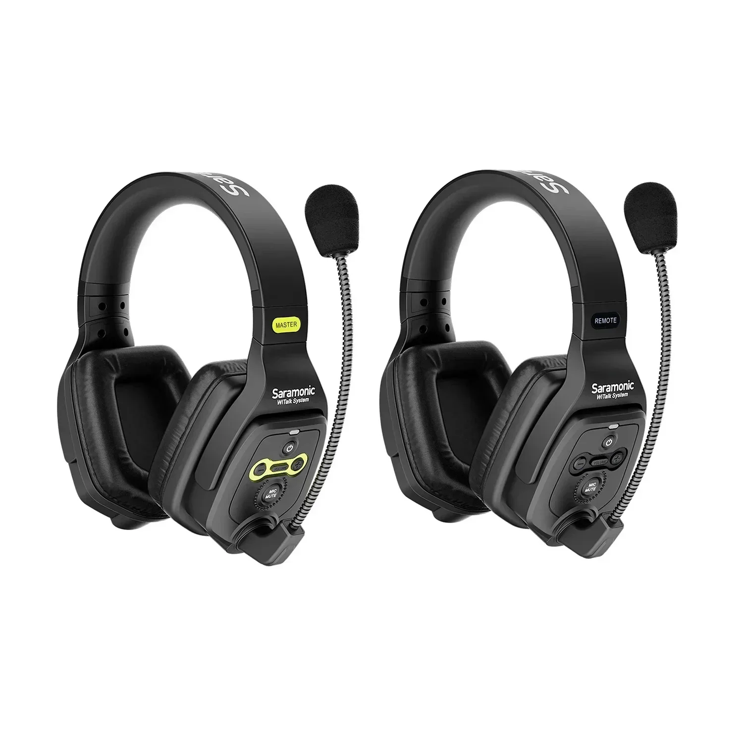 사라모닉 와이탈크 WT9D 풀 듀플렉스 무선 인터콤 헤드셋 시스템 팀 통신 헤드셋 영화, 무대, 스포츠용 마이크