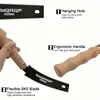 1PC Black Small Hand Saw 6 Inch Japanese Pull Saw with Double Edges 15/17 TPI Flush Cut Saw for Woodworking DIY Projects 3