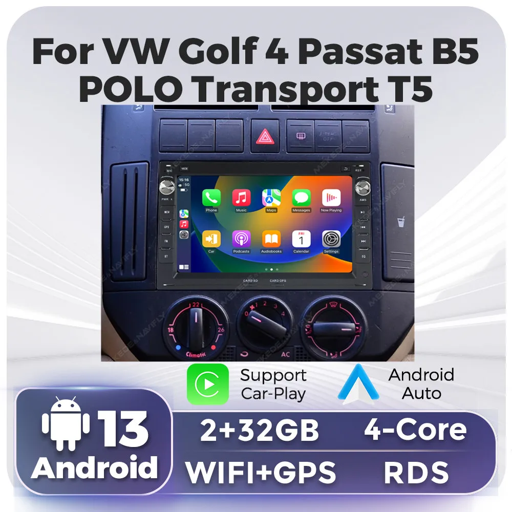 Rádio Android 9" Mercedes Benz - CarPlay Sem Fio - GPS - 2005-2011 W164