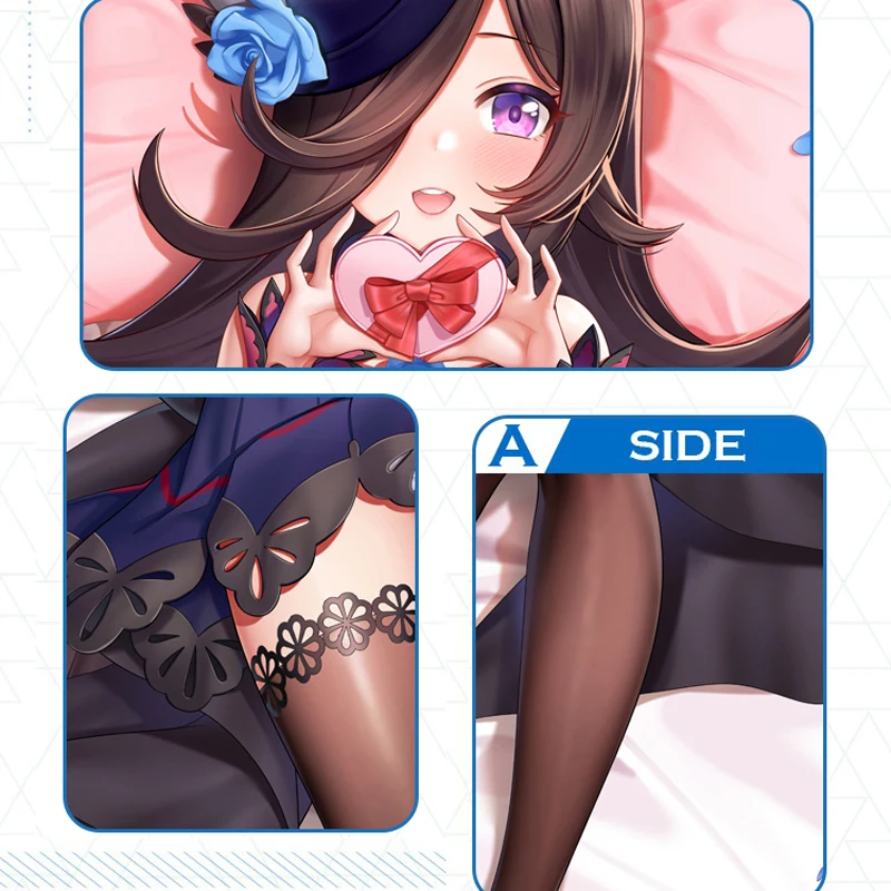 Rice Shower Dakimakura Uma Musume Pretty Derby Pillowcase Hugging Full Body Sexy Pillow Case Cushion Cover Home Bedding Decor