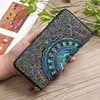 Embroidered Wallet Ethnic Style Handbag Zipper Ladies Wallet Fabric Embroidery Bag Handbag 3