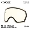 COPOZZ Replacement Ski Goggles Lens For Model 21101 Anti-fog UV400 Spherical Ski Glasses Snow Goggles Eyewear Lenses (Lens Only) 1
