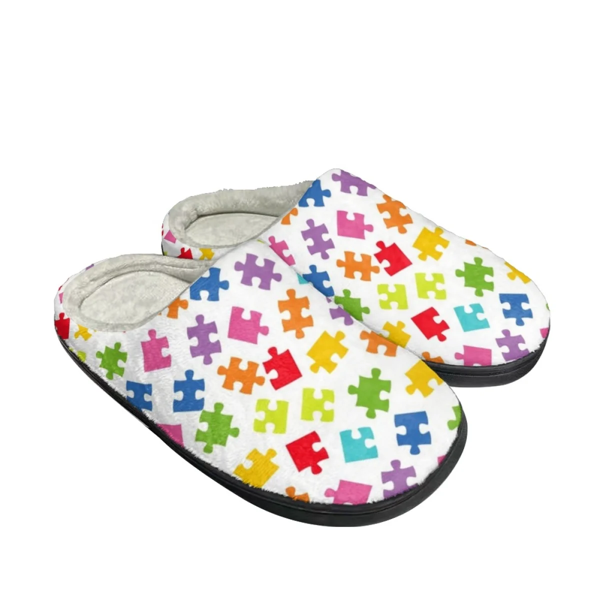 

Тапочки хлопковые унисекс, с мультяшным принтом для осени и весны, тапочки для улицы, путешествий, дома, с рисунком на заказ