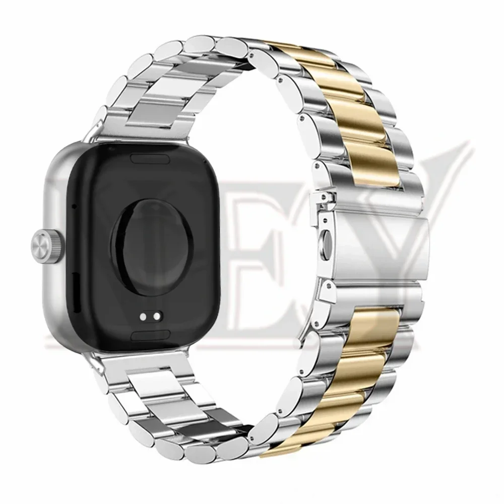 Stainless Steel Smartwatch Band - Elegant Link Bracelet Strap