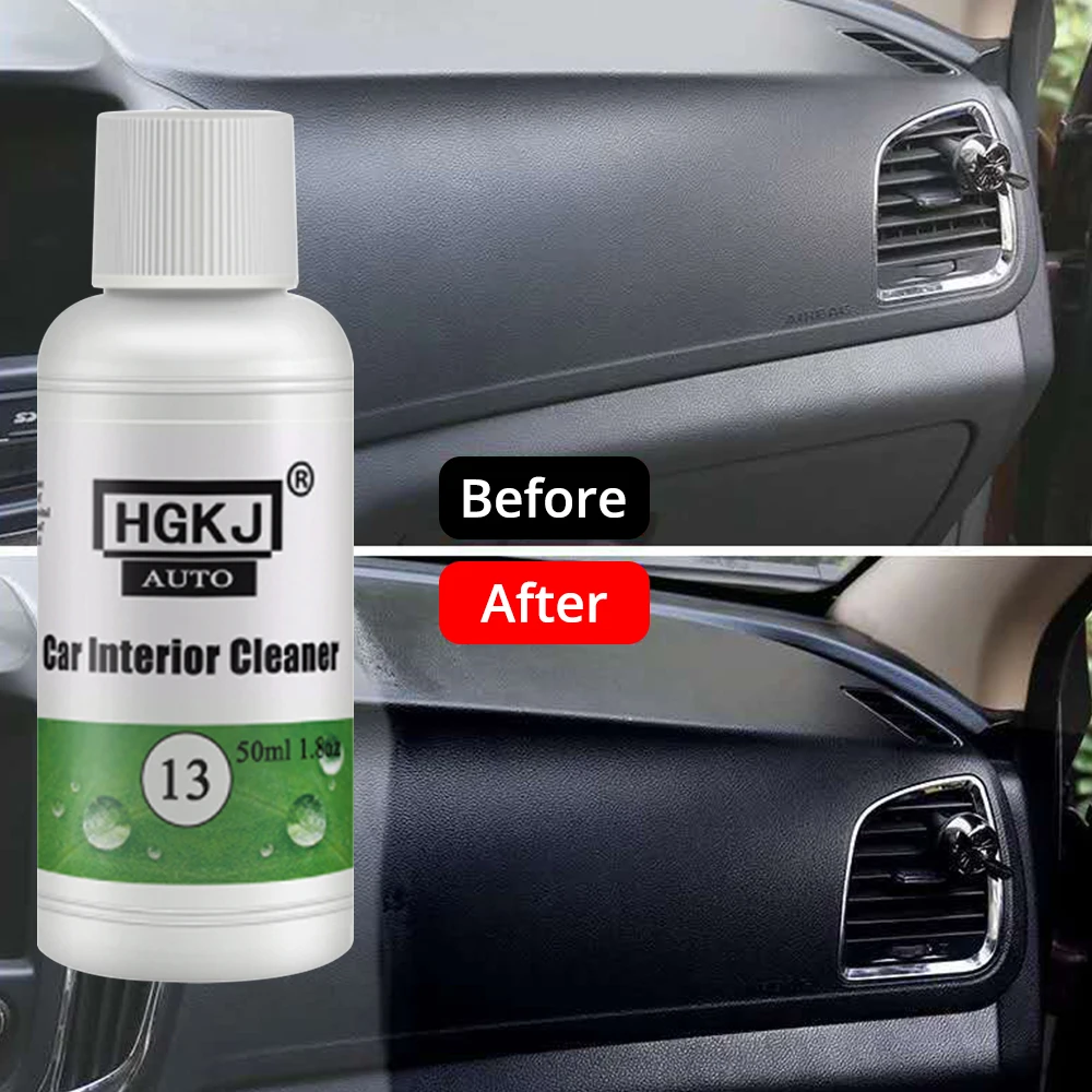 HGKJ 13 20ml/50ml/100ml Car Seat Interiors Cleaner Car Window Glass