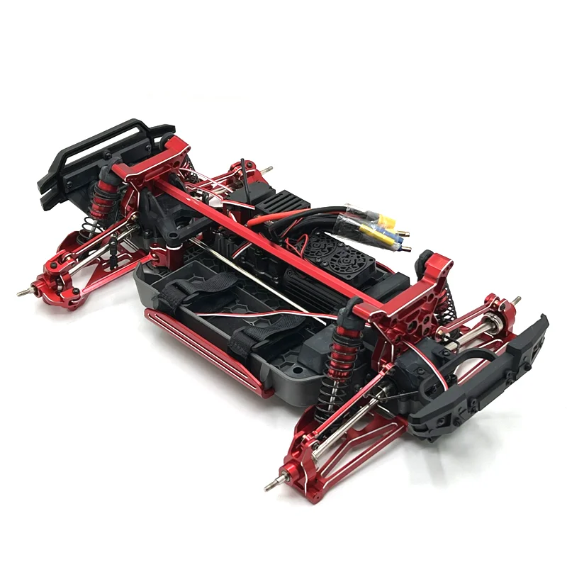 Aluminum Metal Alloy Upgrade Parts for Hyper GO MJX 1/10 10208 Small Monster RC Crawler Car Front Rear Steering Cup C Seat 6