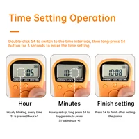 Compteur de pointage d'anneau de doigt numérique électronique, tenu dans la main, compteur de tissage ogo, mini marqueur de point, outils de comptage d'écran LCD 2