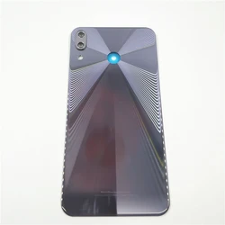 Premium Glass Battery Back Cover Replacement - Sleek & Durable Rear Case Housing (Silver)