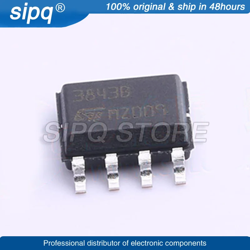 

10PCS/LOT UC3843BD1013TR UC3843B SOP-8 Marking:3843B Brand New and Original In Stock Authentic Product