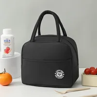 Portable Lunch Bag New Thermal Insulated Lunch Box Tote Cooler Bag Bento Pouch Lunch Container School Food Storage Bags 1