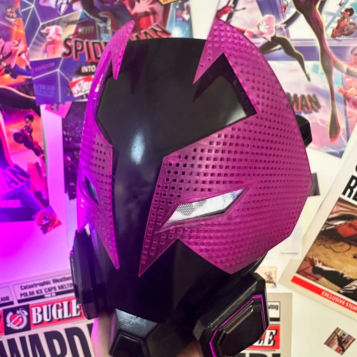 アース-42 マイルズ マスク ライトアイズ付き スパイダーマン