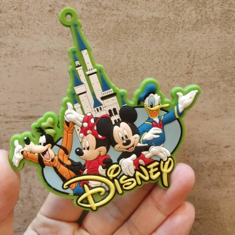 Mickey Mouse 5 Refrigerator Magnets Minnie Mouse Donald Duck Goofy Pluto Disney 