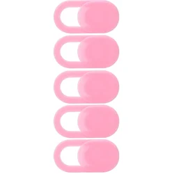 Universal Webcam and Camera Privacy Cover Slider for Phones, Tablets, and Laptops (5X - Pink)