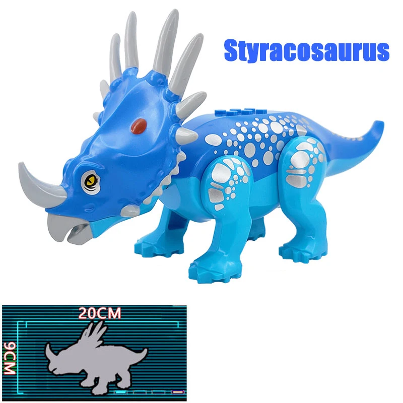 thumbnail image 1 of Bloques de construcción de Jurassic World 2 Dinosaurios Figuras Ladrillos Tiranosaurio Indominus I-Rex Ensamblar Juguetes para niños Navidad, 1 of 5