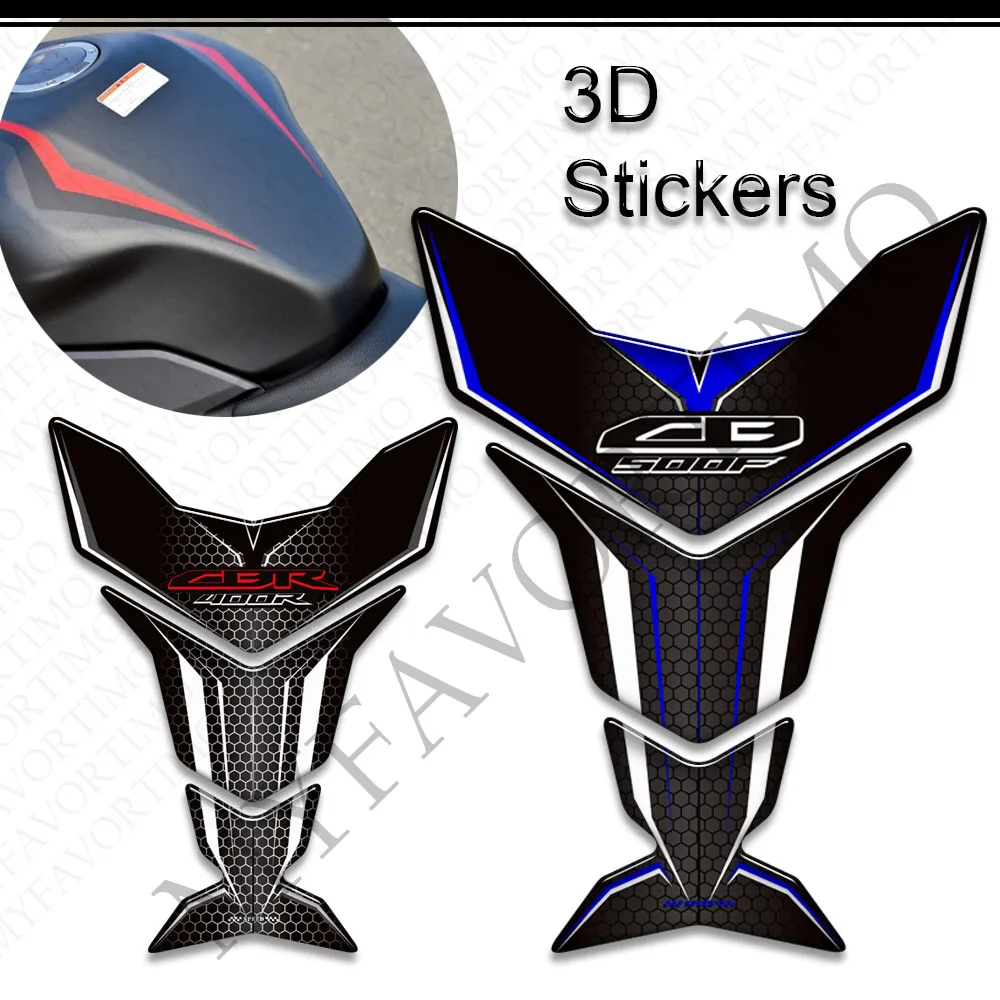 

Защитная накладка на бак мотоцикла, боковые ручки, комплект для газового топлива и масла, наклейки на колено для Honda CBR400R CBR 400 R 400R 2024