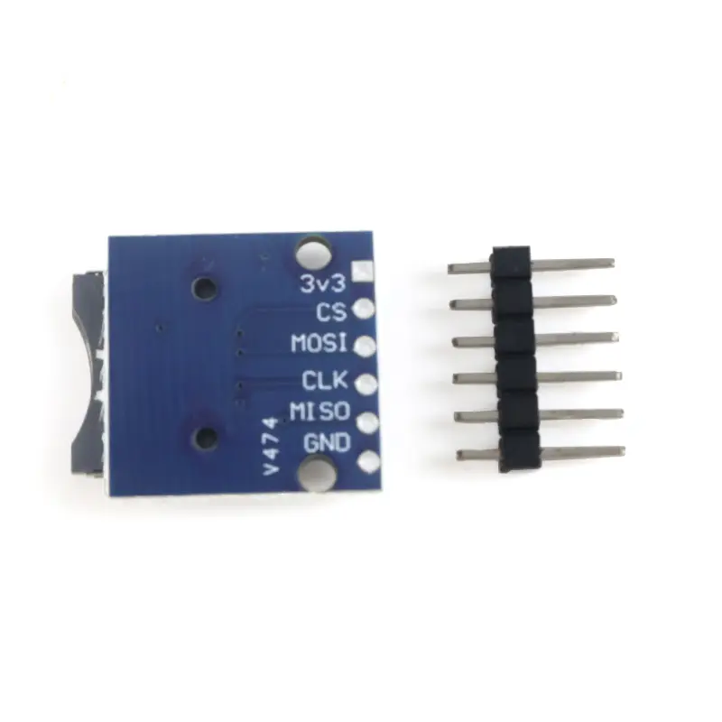 Micro SD Card Module SPI 3.3V TF Reader for Arduino ESP32 STM32 | Headers NOT Soldered (DIY Data Storage Solution) image 3