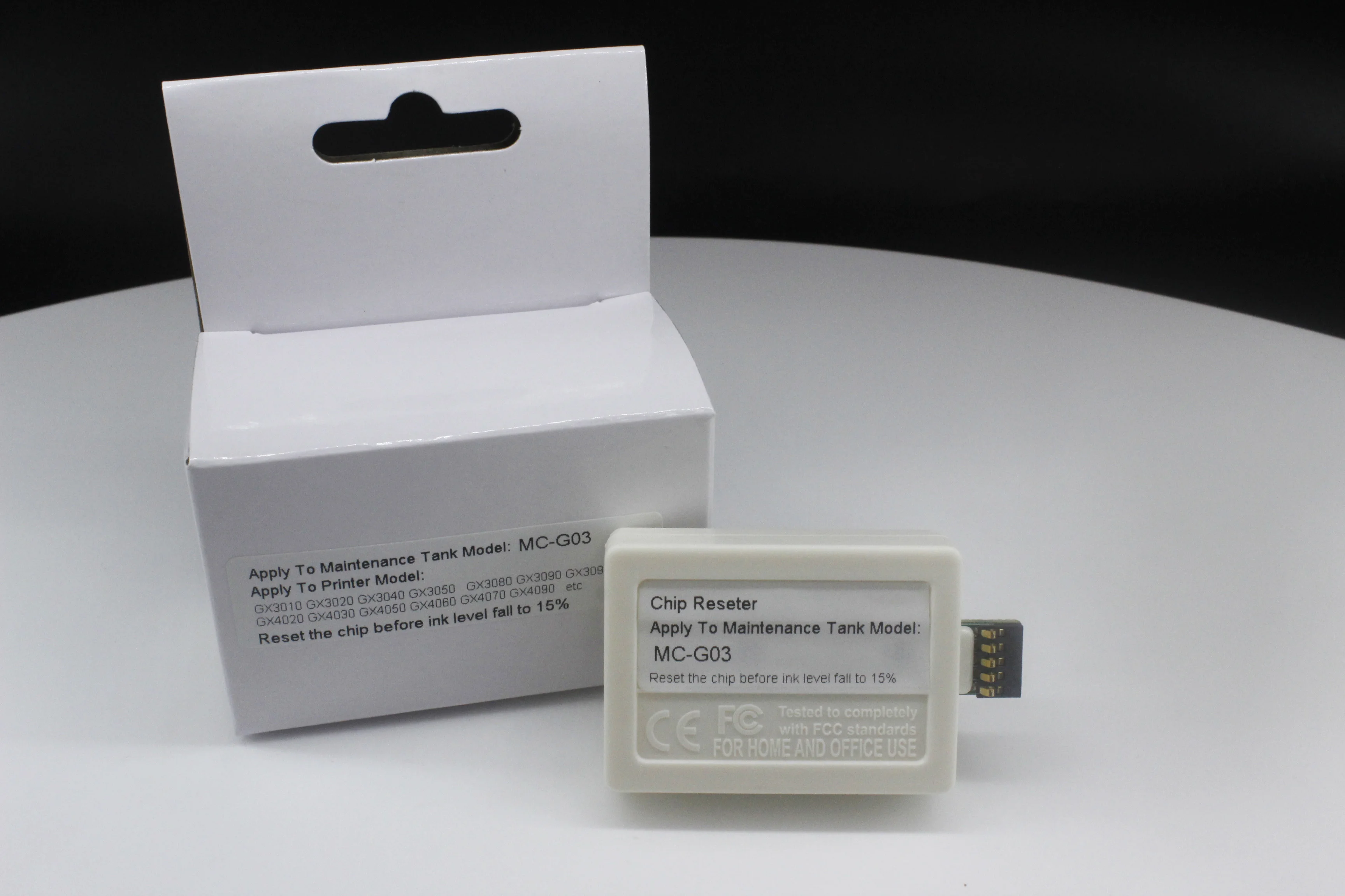 Maintenance cartridge chip resetter MC-G03 For Canon GX4030 GX3040 GX4040 GX3050 GX4050 GX3070 GX4070 GX3090 GX3091 GX3092