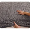 WASART Soft winter coral fleece fitted sheet elastic mattress protector cover warm plush bed linen luxury double bed king size 3