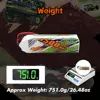 CNHL RC Lipo Battery 4S 14.8V 5200mAh 6200mAh 9500mAh Battery With EC5 QS8 8mm Bullet For RC Car Truck Tank Buggy Boat Airplane 5