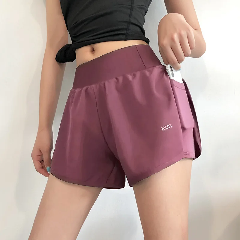 Running sports shorts for women in summer wear anti light casual loose  fitness pants with high waist and dancing yoga pants