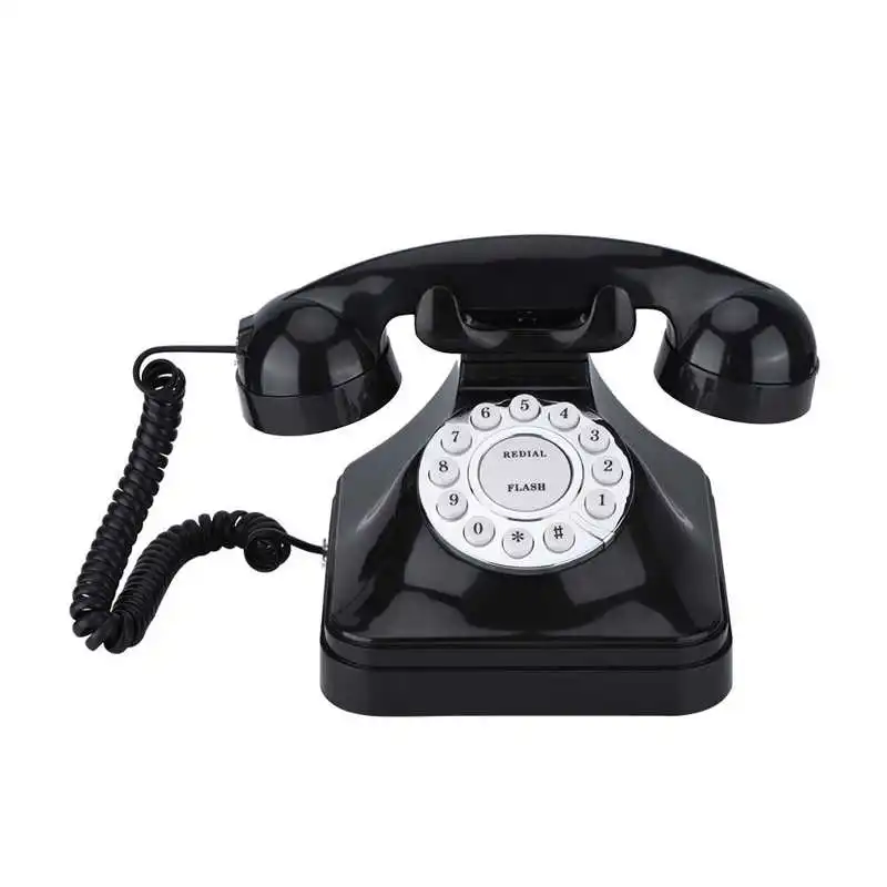 WX-3011 레트로 빈티지 휴대폰, 유럽 스타일, 구식 휴대폰, 데스크탑 고정 유선 전화, 호텔 텔레포노 피조