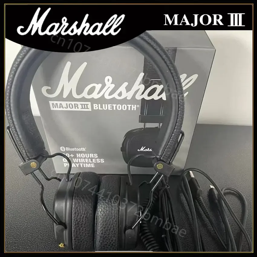 Marshall Major III 3 Wireless/Wired Headphones Mic Deep Bass Gaming Earphones Folding Sports Rock Music Bluetooth Headset wireless headphones