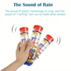 1Pc Rainmaker Musical Toy, Rain Stick Bell Hand Shaking Toy Montessori Sensory Toy Educational Baby Instrument Toy 2