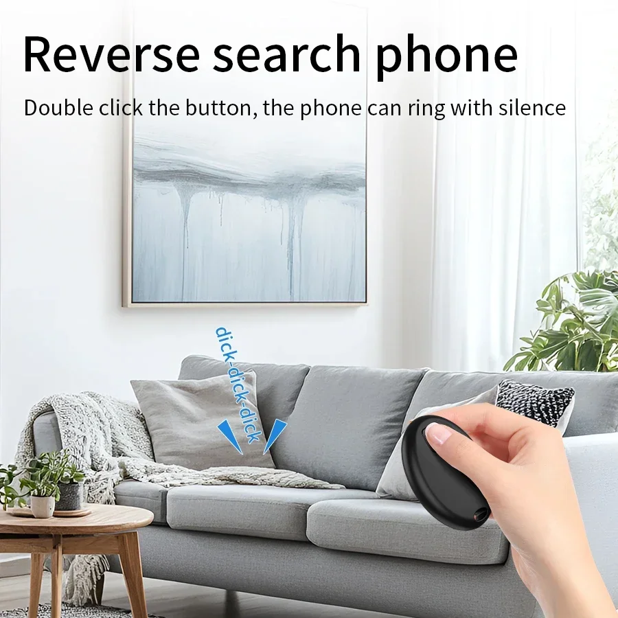 Mini GPS Tracker for Apple iOS, Find My App, Child Finder, Pets Bike Bag Tracker, Item Pendant, Bluetooth Loss Prevention Device
