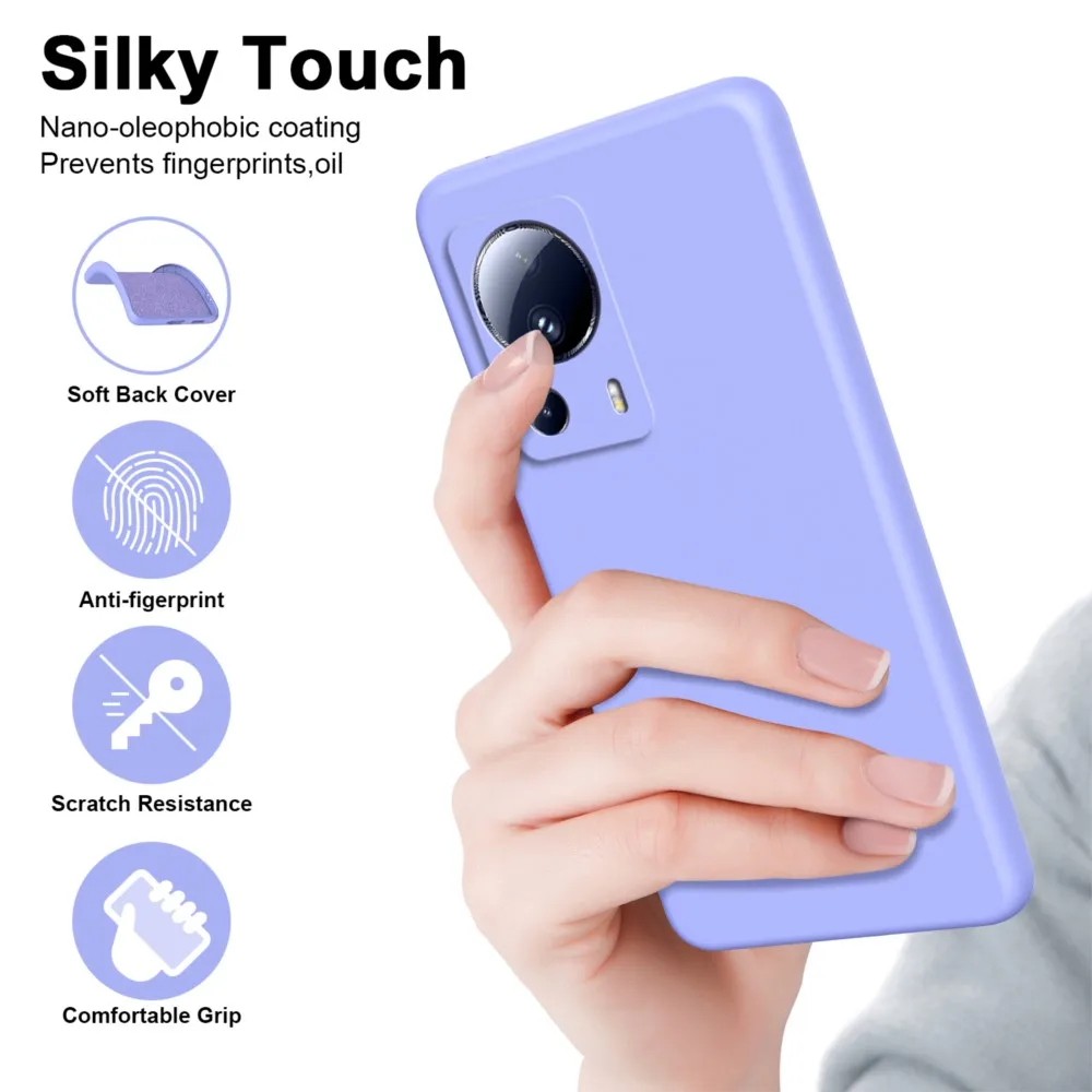 Luxury Ultra-Thin Liquid Silicone Shockproof Phone Case - Cute Design