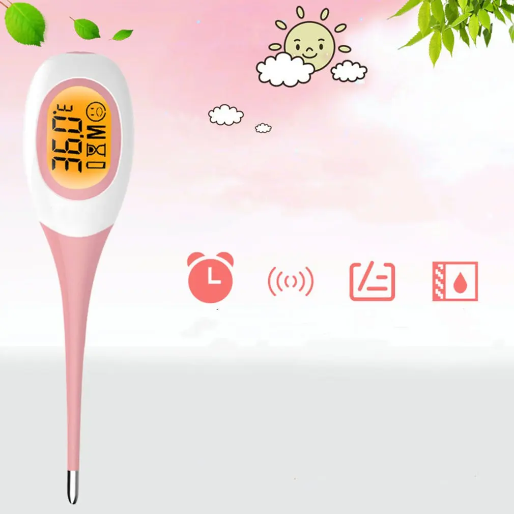 Electronic Thermometer 8 Seconds Fast Measurement For Adults Children LED Pet Dog Cat Oral Cavity Armpit ℉/℃ Thermometer animal thermometer