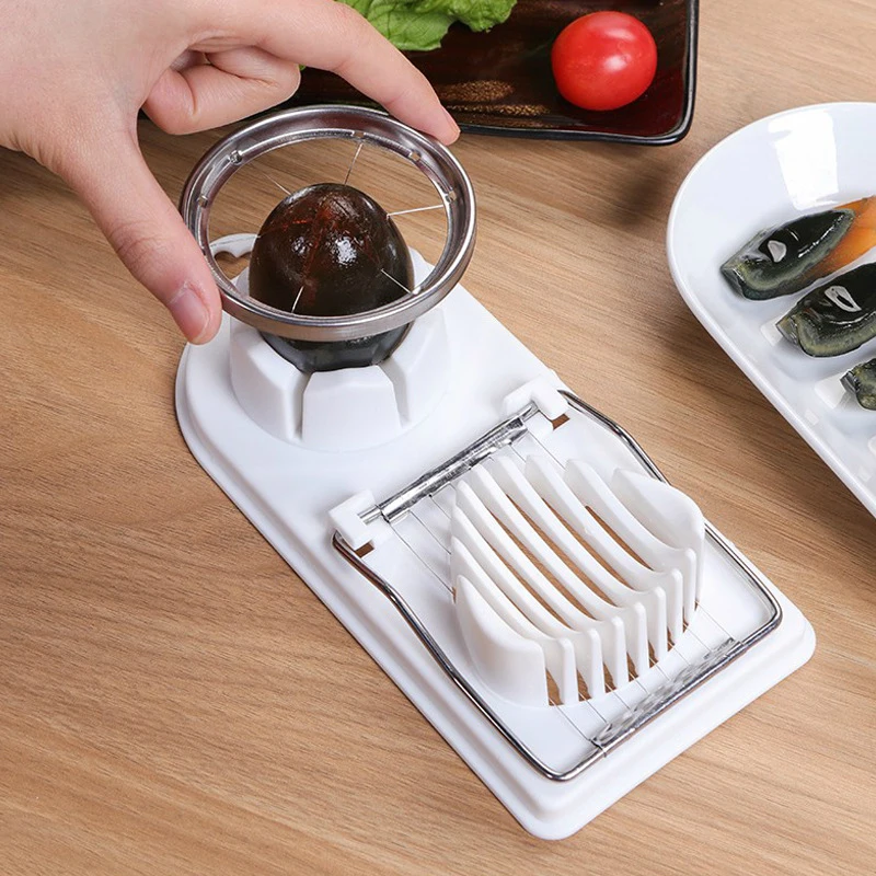 Egg Slicer Multifunctional Egg Cutter Eggs Sectioner Cutter Mold  Flower-shape Luncheon Meat Cutter Chopper Kitchen Accessories - Egg Tools -  AliExpress