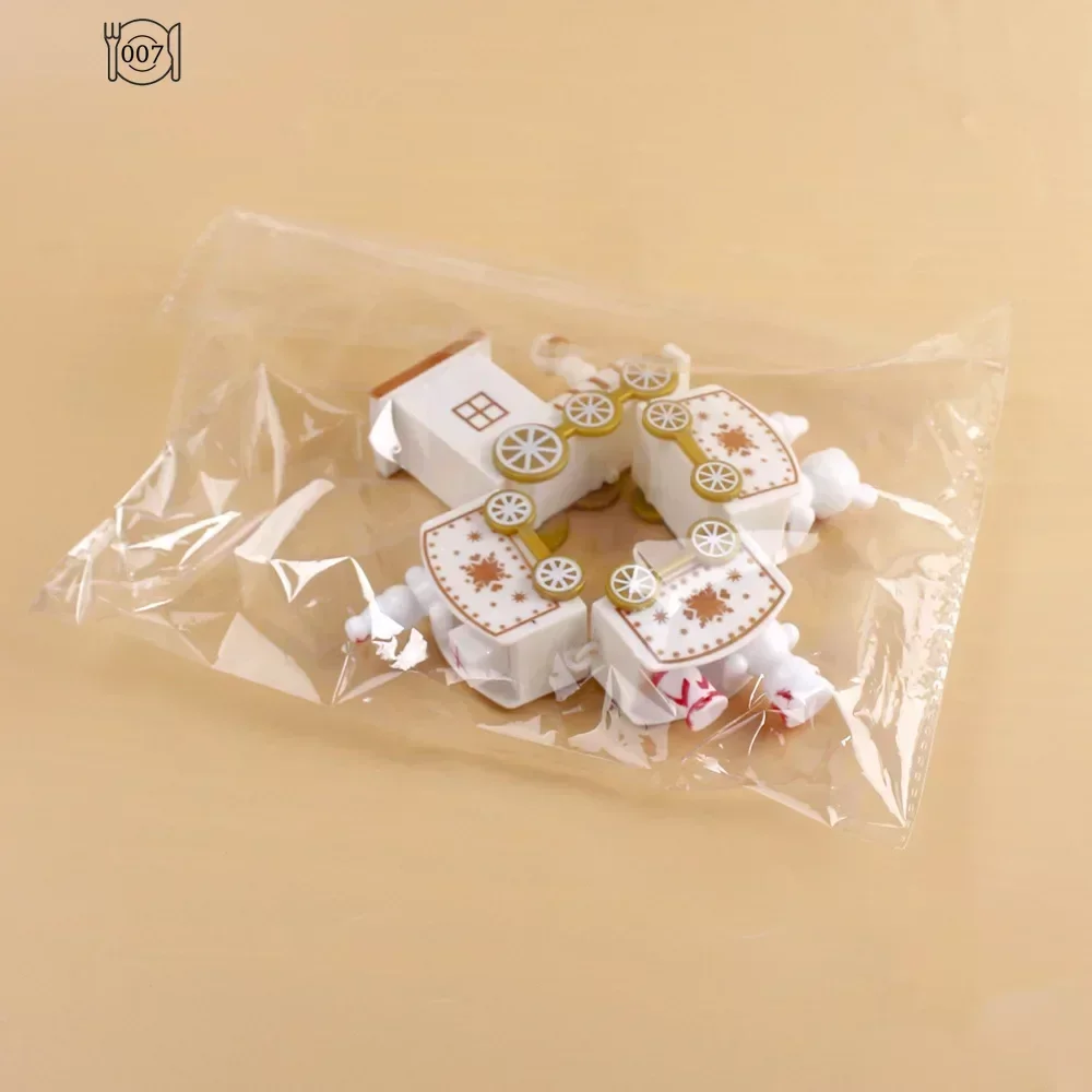 Christmas Decorations Plastic Christmas Train Home Xmas Navidad Noel Gifts Ornament New Year